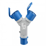 Goobay CEE į 2 CEE 16A Y tipo skirstytuvo adapteris