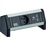 BACHMANN DESK 1xUTE 1xUSB Įkroviklis jungiama į tinklą GST18