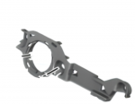 BMW F36 adapterio durelių apdailos skydeliai kairėje pusėje Originalūs 51447342189