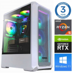 Stacionarus kompiuteris INTOP Ryzen 5 5600X 32GB 250SSD M.2 NVME+2TB RTX3050 6GB WIN11 (RW55545WH)