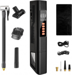 Dulkių siurblys Extralink Car Vacuum Cleaner with 2-in-1 Compressor 12V USB