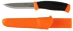 Morakniv&reg; Companion (S) peilis, Hi-Vis Oranžinis, nerūdijantis plienas