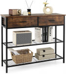 Promotions Konsolinis stalas, 100x30x81,5 cm, Rudas