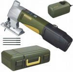 Akumuliatorinis siaurapjūklio rinkinys Proxxon STS/A su Li/A2 akumuliatoriumi ir LG/A2 greito įkrovimo įkrovikliu