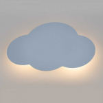 Sieninis &scaron;viestuvas KINKIET LAMPA ŚCIENNA TK LIGHTING CLOUD 4966 CHMURKA mėlyna DLA CHŁOPCA