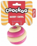 COOCKOO žaislas &scaron;uniui GUMOWA BERRY SWIRL 7,5cm