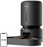 Petlibro Granary kamerinis maisto dozatorius su dvigubu dubeniu, 5 l (juodas)