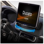 Automagnetola Alpine &bdquo;Halo11 iLX-F115D&ldquo; komplektas, skirtas &bdquo;Fiat Ducato 8&ldquo;