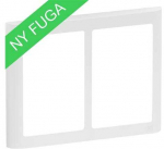 LAURITZ KNUDSEN FUGA SOFT dizaino rėmas 2x1,5 modulis, baltas