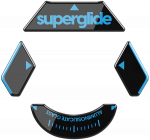 Pulsar Superglide 1 (Type-S) Glass Skates Logitech G900 & G903 Juodas (Juodi) Pakaitiniai Pelė Feet