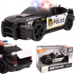 Malplay Žaislinis Policijos automobilis su &scaron;viesa, garsu ir atidaroma bagažine