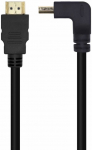 HDMI kabelis Aisens A120-0456 Juoda 1 m