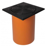 Maxpol &Scaron;ulinio dangtis su vamzdžiu 400X400 &Oslash; 315 mm, 1.5t