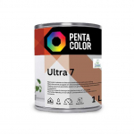 Dispersiniai dažai Pentacolor Ultra 7. balti. 1 l
