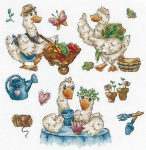 Andriana Beldizart Pavyzdys. Žąsis-vasaros gyventojas SANS-64