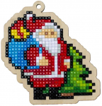 Wizardi Wood Santa with Gifts WWP310