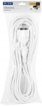 Blow PR-160 prailgintuvas, 1 lizdas su įžeminimu, 10 m, baltas (3x1.5 mm)