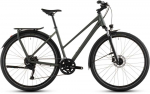 Dviratis Cube Kathmandu ONE Trapeze sagebrushgreen'n'žalias 2026-54 cm (Dydis: 54 cm)