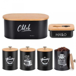 Elitehoff Duoninė su indelių rinkiniu ir sviestine E-6079