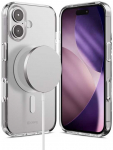 &bdquo;Crong Clear MAG&ldquo; dėklas &ndash; &bdquo;MagSafe iPhone 17&ldquo; (skaidrus)