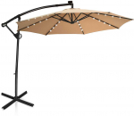 Bonideco Select Lauko skėtis 300x230cm., smėlio/juodos spalvos