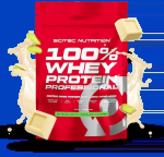 Scitec 100% Whey Protein Professional 500g. (Salted Caramel skonis )