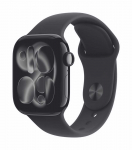 I&scaron;manusis laikrodis Apple Watch Series 11 (2025) GPS 42mm Jet Juodas Aliuminio Case with Sport Band S/M - Juodas