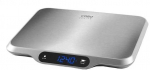 Virtuvinės svarstyklės Caso 3292, Electronic kitchen scale, 15 kg, 1 g, Nerūdijantis plienas, Nerūdijantis plienas, Nerūdijantis plienas