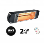 Halogeninis infraraudonųjų spindulių &scaron;ildytuvas VARMA 304 su pulteliu