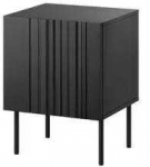 Cama Meble Cama Bedside table 2 pcs ISLA 44,5x40x59 juodas matt