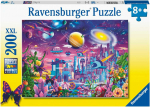 Ravensburger dėlionė, 200 detalių, Kosminis miestas