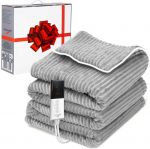 Elektrinė &scaron;ildymo antklodė 160 x 180 cm su laikmačiu, 6 temperatūros lygiai, pilka, &scaron;ildoma paklodė, elektrinė lovatiesė