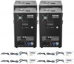 &Scaron;altų ugnelių ma&scaron;ina 700W, belaidis DMX, 4 vnt., 2-5 m, vestuvėms, DJ, efektams, fejerverkams, scenos ap&scaron;vietimui