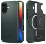 Spigen Thin Fit MagSafe dėklas skirtas Apple iPhone 17 - žalios spalvos