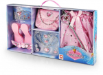 Rappa Princesės rožinės spalvos 8 dalių dėžutės rinkinys