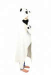 Cozy Noxxiez Noxxiez gyvūnų antklodė su gobtuvu - Panda