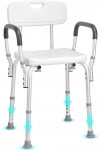 Du&scaron;o kėdė senjorams ir neįgaliesiems, reguliuojamo auk&scaron;čio taburetė, neslystanti vonios kėdutė, du&scaron;o suoliukas, kėdė į vonią.
