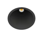 7W LED įleidžiamas &scaron;viestuvas SWAP, matinės juodos sp., 3000K, 40&deg;