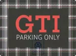 Vag Gti Stovėjimo Vieta Tik Metalo Ženklas Originalus ZCP902908
