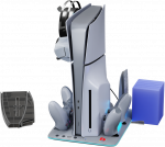 iMP Tech - DLX+LED daugiafunkcis įkrovimo ir vėsinimo stovas - 30-mečio jubiliejaus riboto leidimo - pilkas