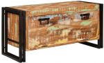 Batu skrynia Ruda 90 x 38 x 45 cm Kieta atnaujinta mediena