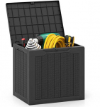 Promotions Lauko sandėliavimo dėžė, 56x41x50.5 cm, Juoda