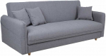 Home4You Sofa-lova VISBY 200x88xH93cm, pilka