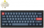 Klaviatūra Keychron V4 MAX QMK (Carbon Juodas) - Gateron Jupiter Banana switches