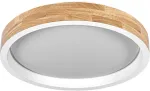 Lubinis &scaron;viestuvas 24W LED pavir&scaron;inis &scaron;viestuvas ORBIS MARIANO, baltos/medienos sp., 3000K