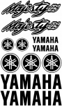 Yamaha Majesty 125 lipdukų rinkinys