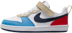 Nike Avalynė Paaugliams Court Borough Low Baltas Mėlyna Raudona DV5457 124