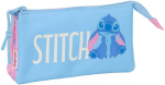 Safta Disney Stitch Bright triple pencil case