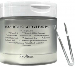 Dr. Althea DR. ALTHEA 2% Salicylic Acid Clear Pad 60 pcs Valomosios servetėlės 65ml korėjieti&scaron;kos makiažo valymo servetėlės Unisex