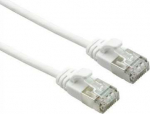 Roline ROLINE U/FTP duomenų centro kabelis Cat.7, LSOH, su RJ45 jungtimis (500 MHz / EA klasė), ypač plonas, baltas, 5 m